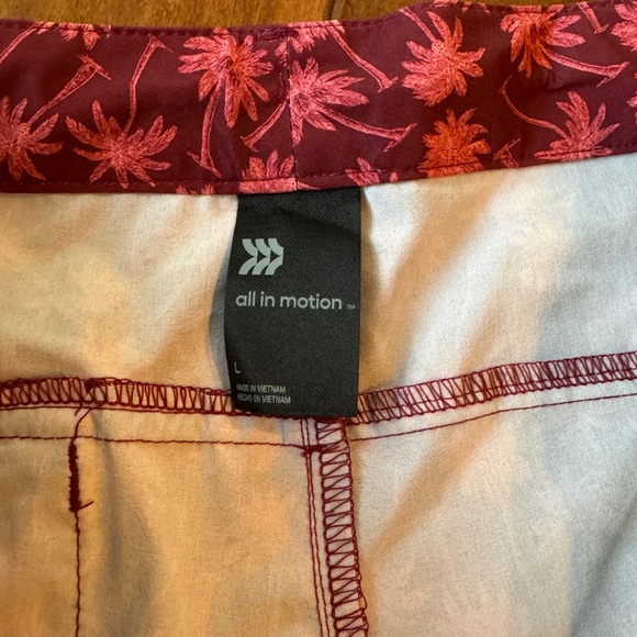 Target Palm Tree Print Swim Trunks - Picture 4 of 6